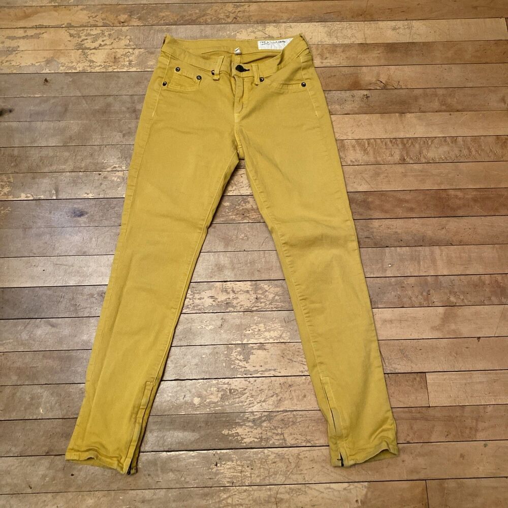rag & bone Yellow Ankle Jeans